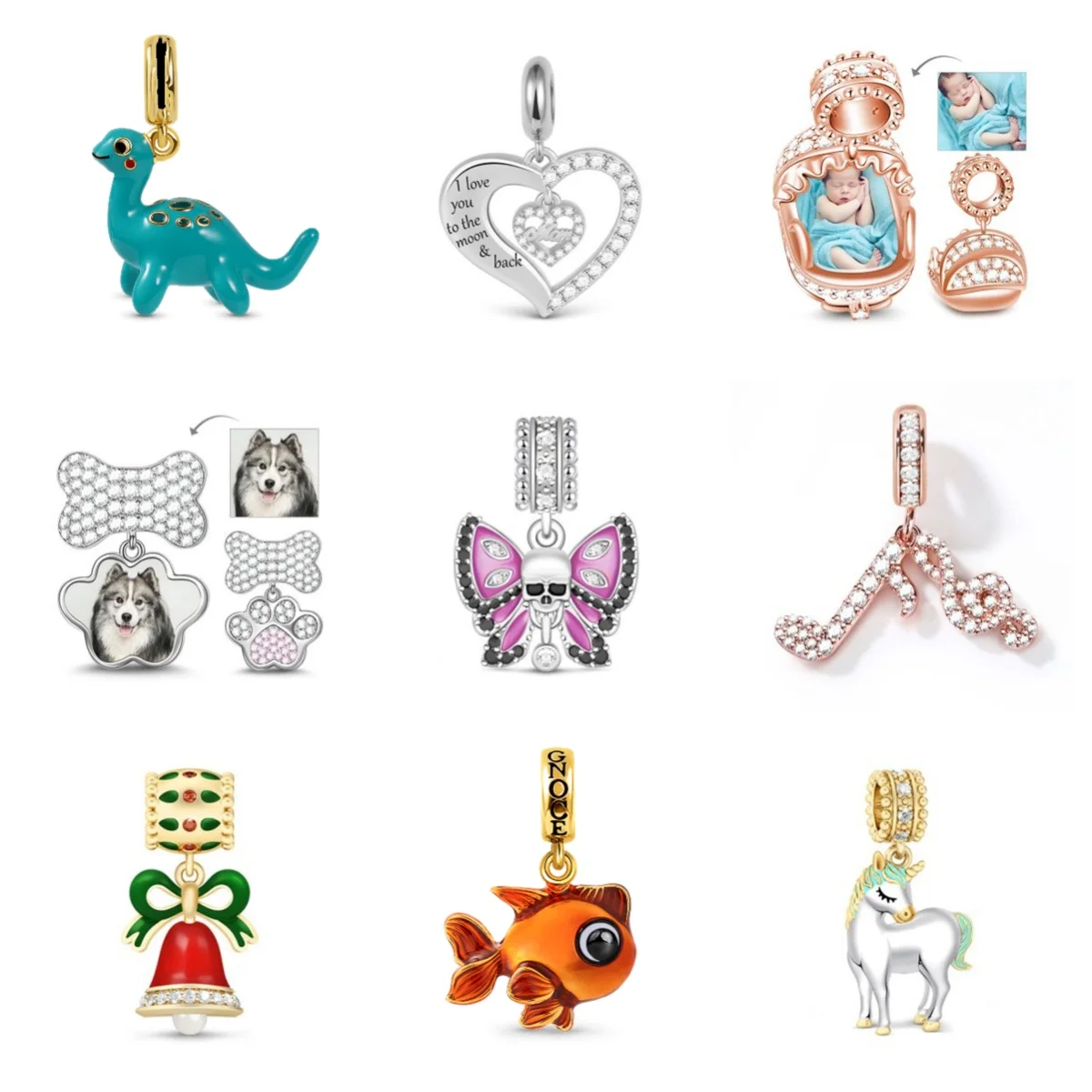 

Baby-shaped Amulets and Animal-shaped Beaded Ornaments Contain Mom's Love