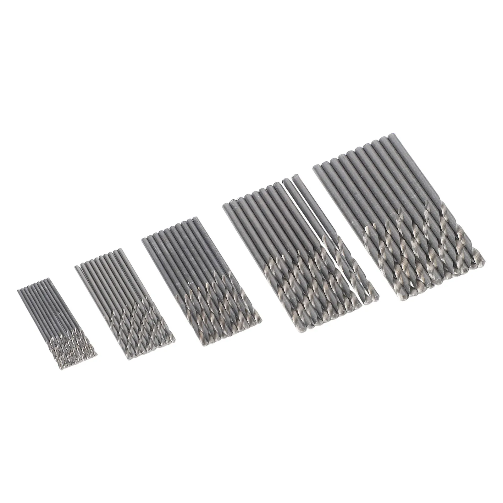 

DIY Projects HSS Drill Bits Drill Accessories 50PCS 1mm, 0.5mm, 2mm, 2.5mm, 3mm Multi-Purpose Use Enhanced Hardness Process