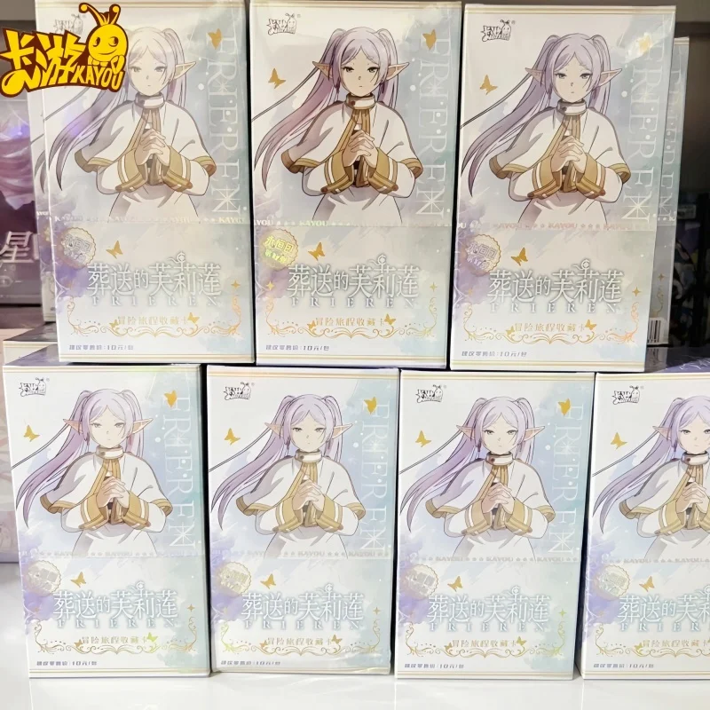 

Genuine Kayou Frieren Trading Card Pack - Features The Wise Elf Mage Frieren Her Companions Perfect For Anime Collectors Gifts