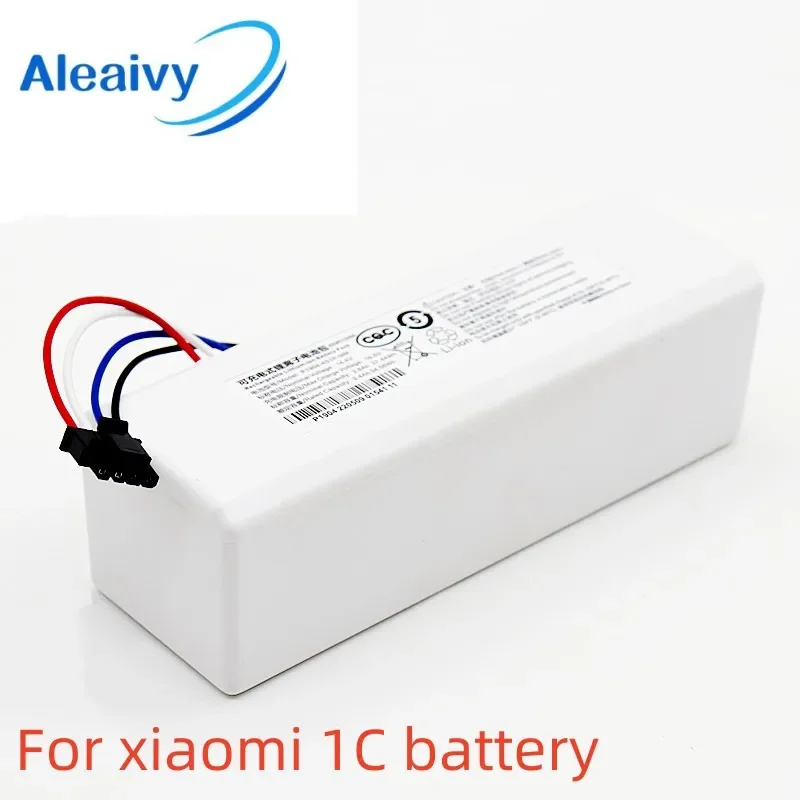 

14.4V 2600mAh Rechargeable Lithium-ion Battery For Xiaomi Mijia Mi Sweeping Mopping Robot Vacuum Cleaner 1C P1904-4S1P-MM