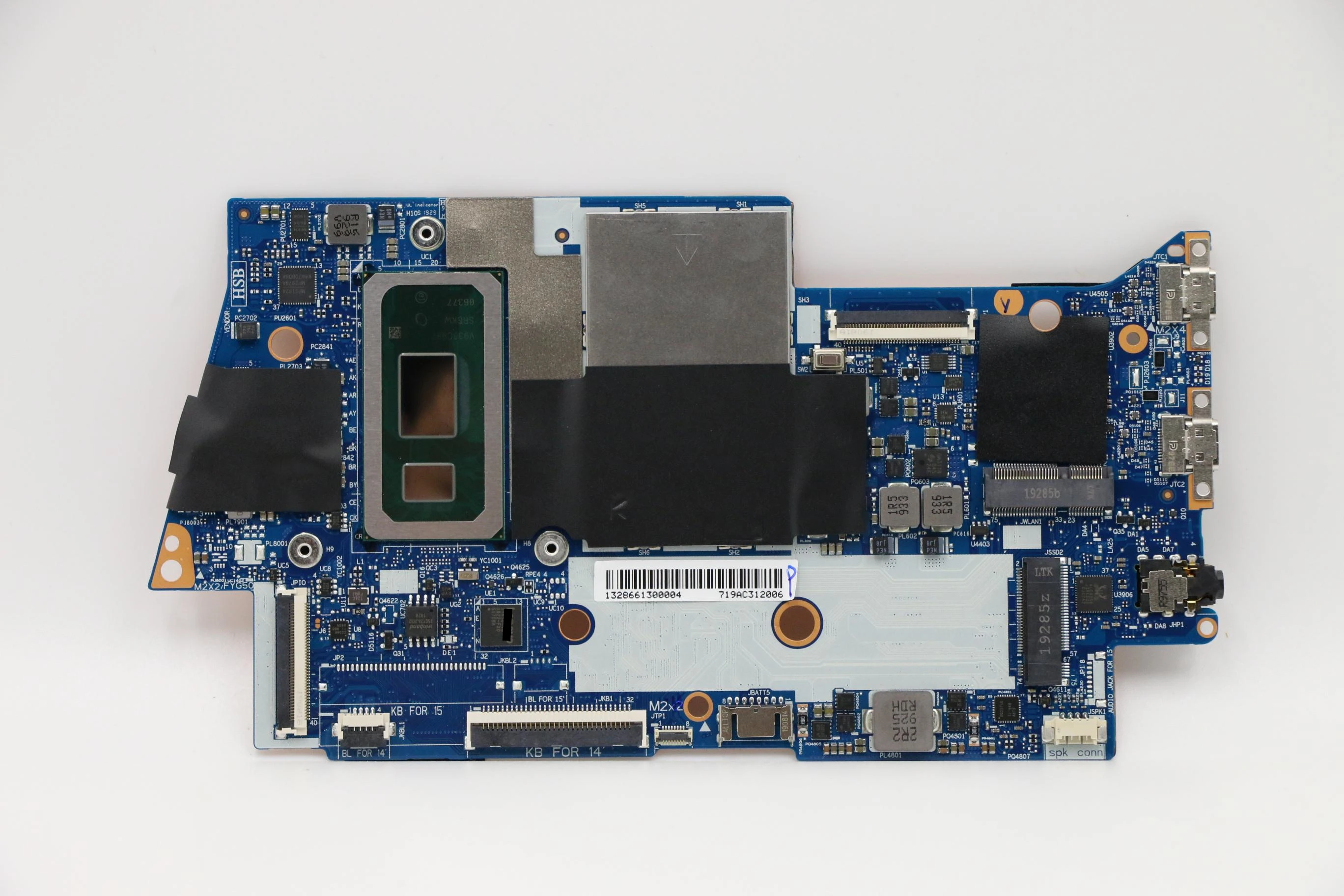 5B20S42838 For Yoga C740-14IML Laptop Motherboard 16GB RAM I7 10510U Processor 100% Full Tested
