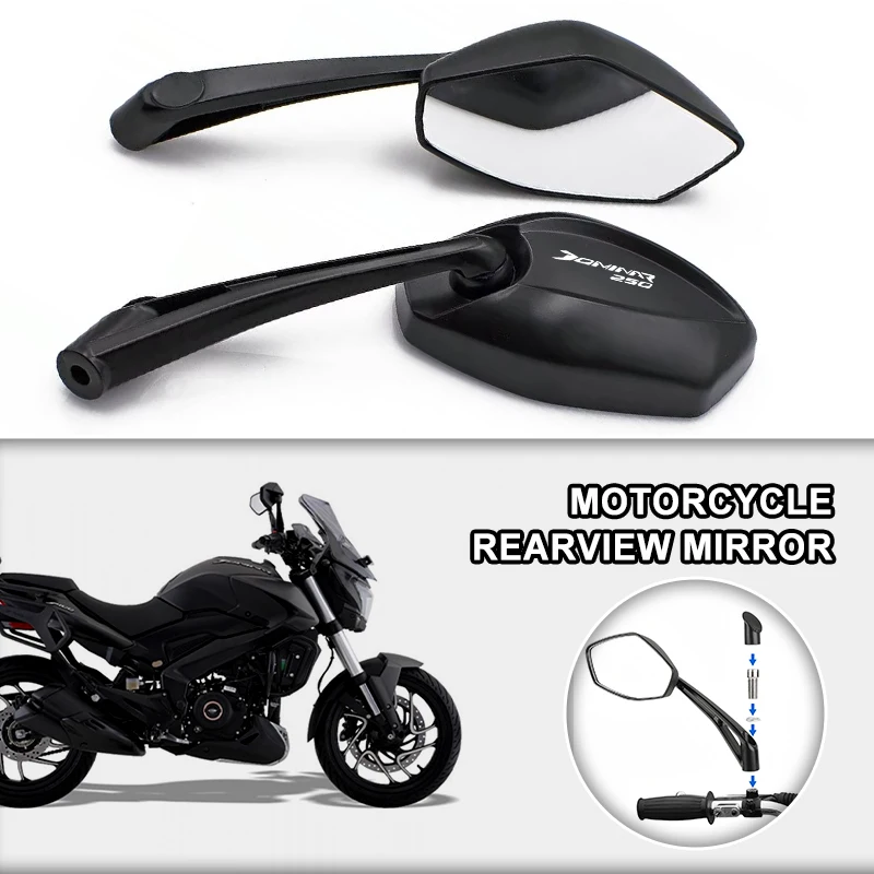 Modified Original Rearview Mirror Reflective Mirror Reversing Mirror Kit For Bajaj Dominar 250 400 Avenger 220 160 Cruise Pulsar