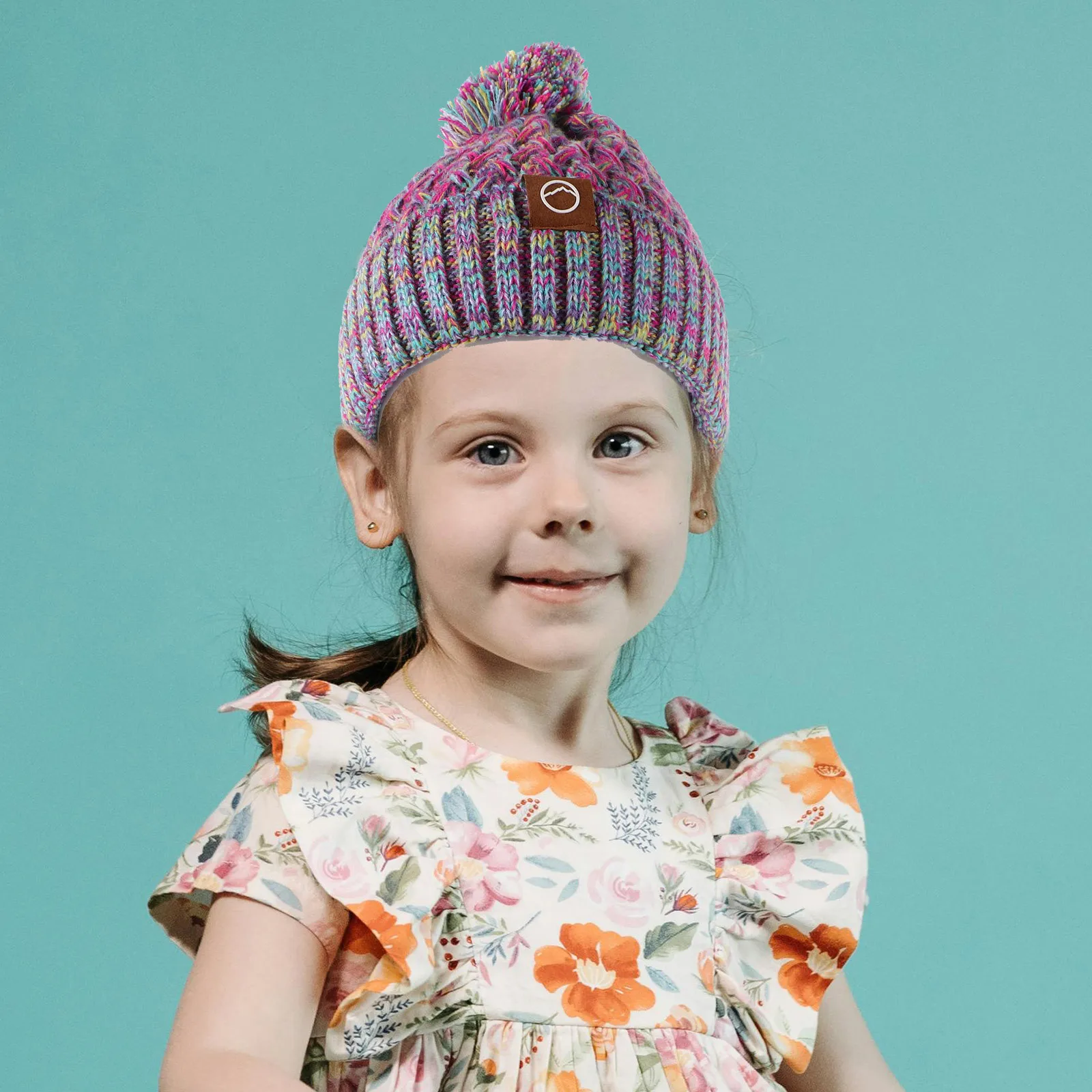 الشتاء قبعة قفازات وشاح مجموعة لصوف مبطن قبعة مع بوم بوم محبوك الدافئة الرقبة الجراب قفازات ملابس خارجية #4