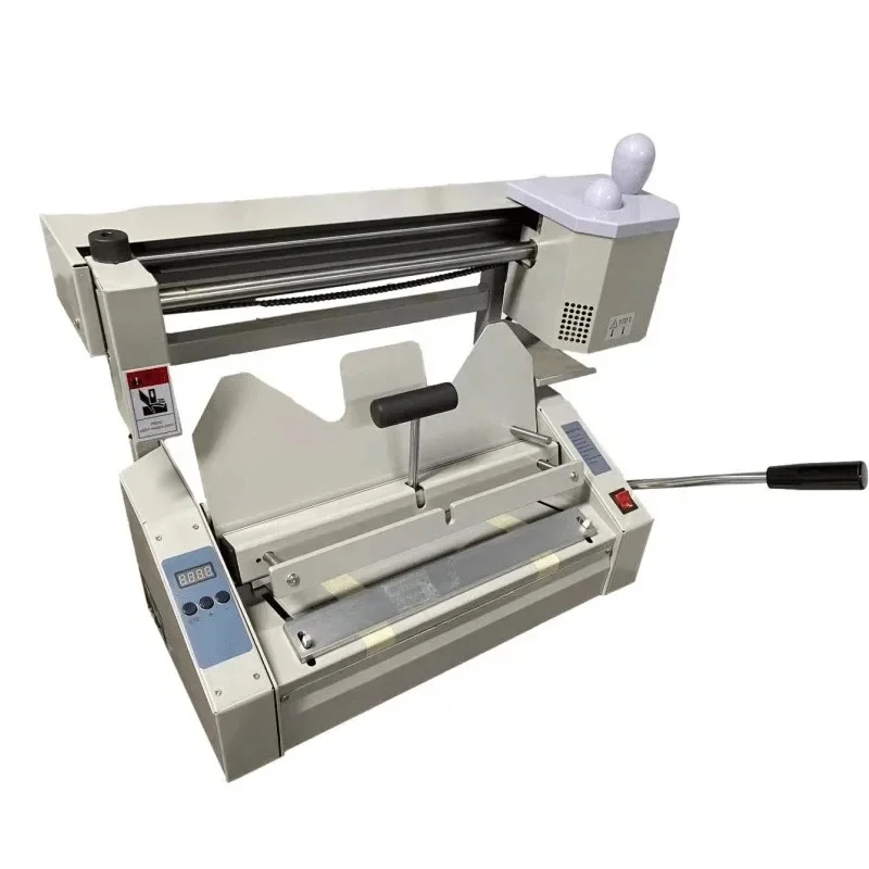 

Manual desktop small glue binding machine, office bid binding machine
