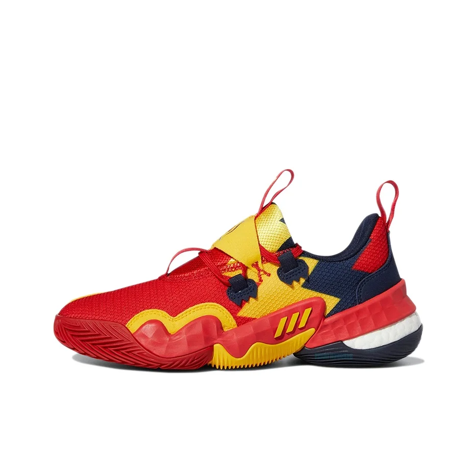 Adidas Trae Young 1.0 Textile, TPU Cushioning Slip Resistant Abrasion Resistant Coverage Support Low top GX6815