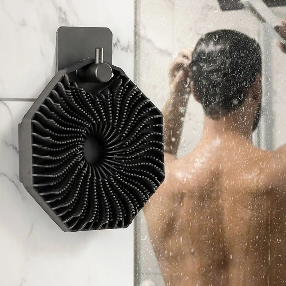 سيليكون تقشير الجسم اللوف حمام تدليك دش الغسيل فرشاة سبا