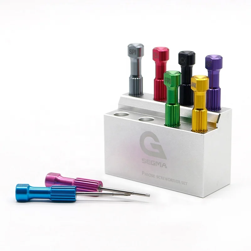 Promotional Dental Mechanic Screw Driver Micro Technician Screwdriver Kit with 3i AST FRI iTi ICX ANK SPI NOB