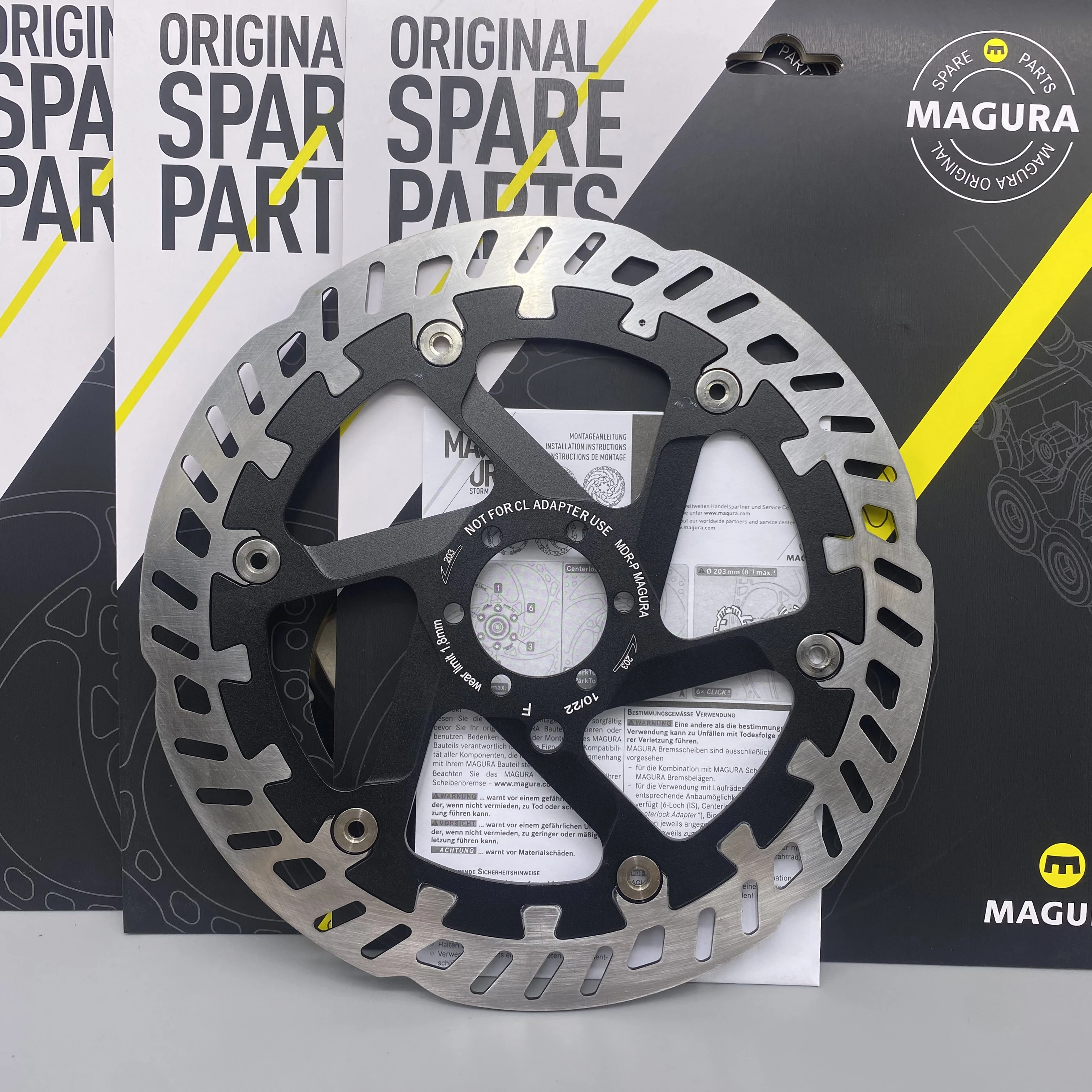 Magura Original MDR-C MDR-P MDR-P CL Disco De Freio Hidráulico Off-Road Velocidade Gota Seis Prego 180 / 203mm Rotor Freio A Dis