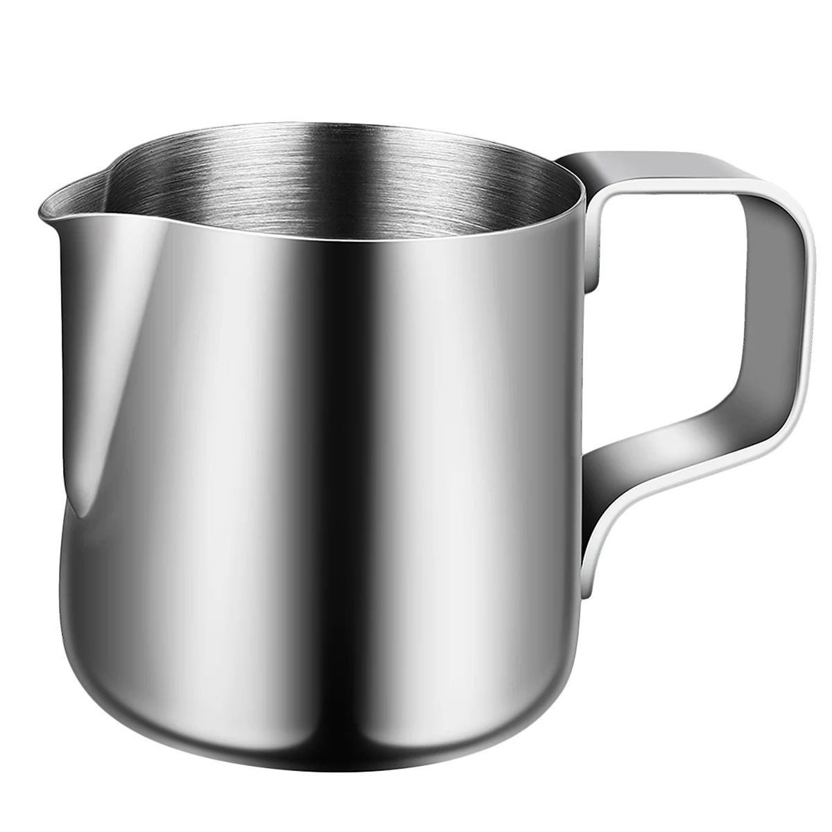

1pc Stainless Steel Milk Frothing Pitcher Latte Cup Cappuccino Maker Easy Clean Heat Resistant Tool Home Coffee