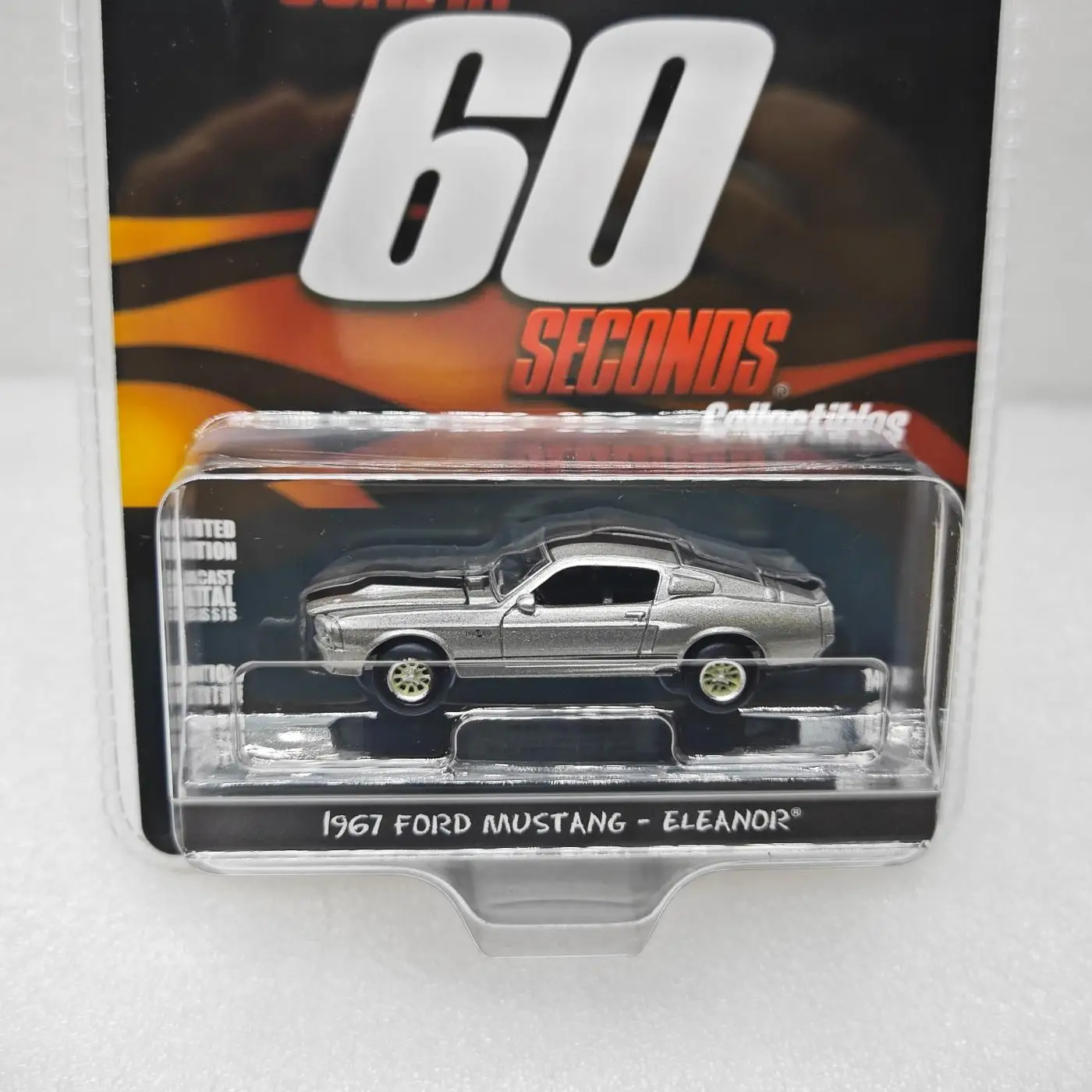 Green Light 1:64 1967 Custom Ford Mustang  Eleanor Speed 60 Seconds Fast＆Furious Collectible Childrens Birthday Toy Gifts