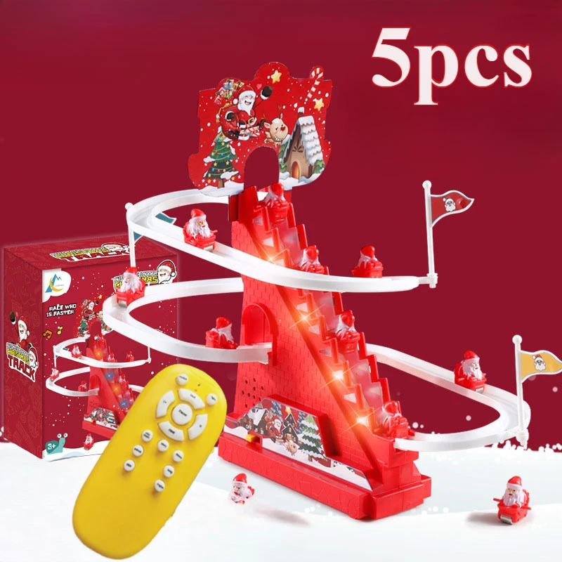 

5 шт., детский набор игрушек «Санта-Клаус»