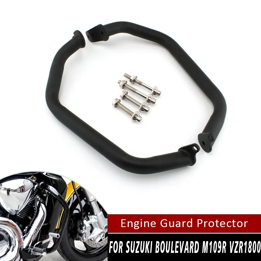 M109R VZR 1800 Engine Guard Crash Bar Frame Protector Bumper Motorcycle Accessories For Suzuki Boulevard M109R VZR1800 2006-2021