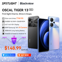 [World Premiere] Blackview OSCAL TIGER 13 5G Smartphone 6.67'' Display, T760, 8GB+256GB, 50MP AI Camera Cellphone 5000mAh NFC