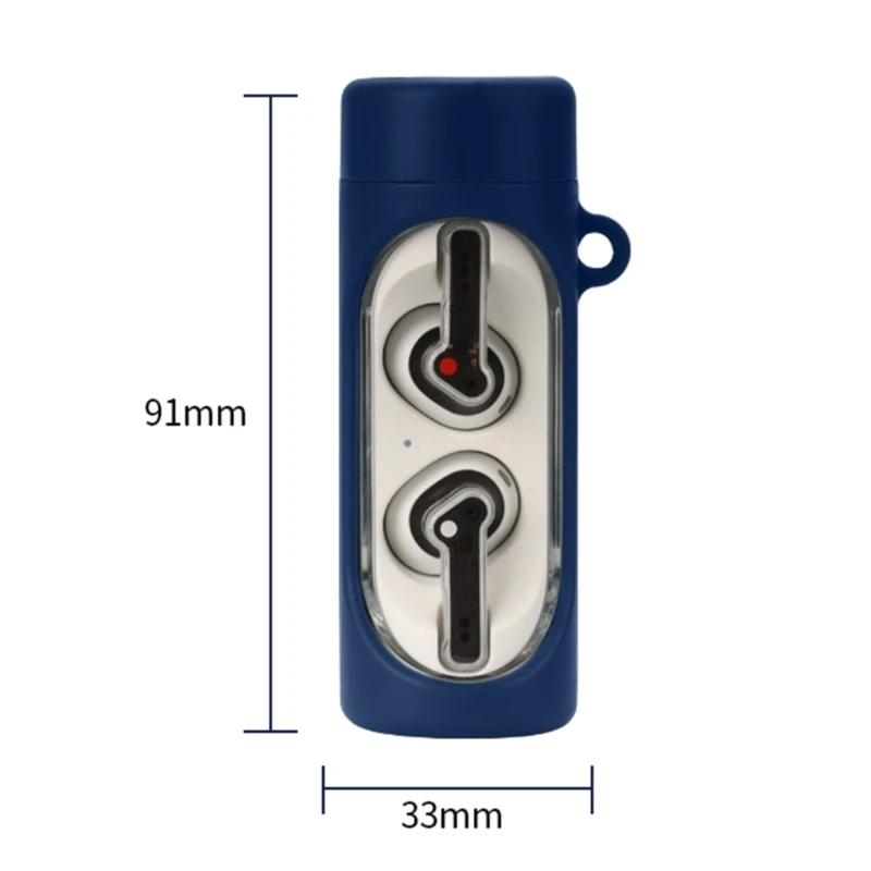 Headphone Shockproof-Housing Skin-friendly Cover for Nothing Ear Stick Washable Shells Protect Non-slip Impact-resistant
