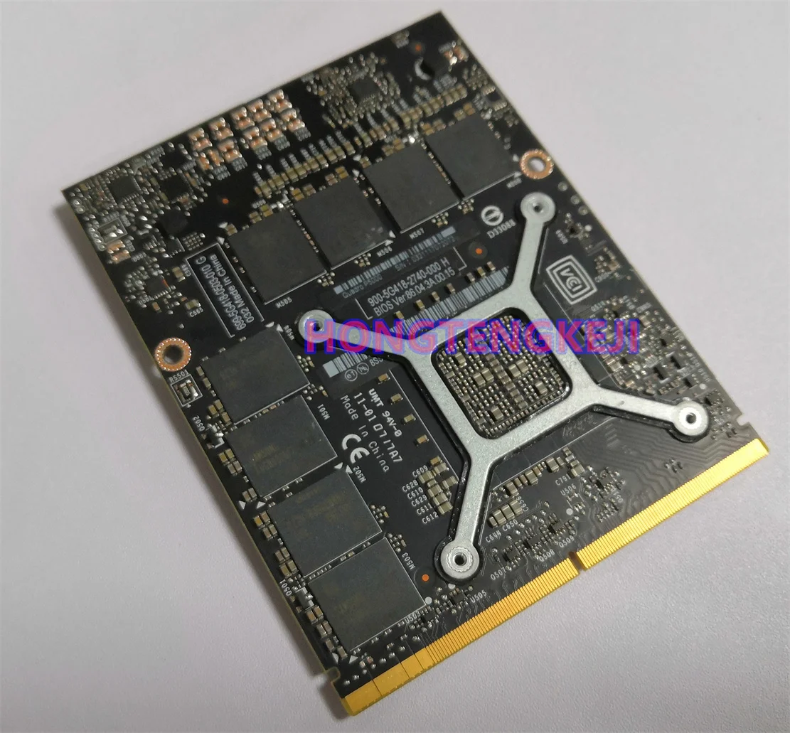 01AV353 For LENOVO Quadro P5000 16GB N17E-Q5-A1 GDDR5 256-bit Graphics Card Test OK Free Shipping