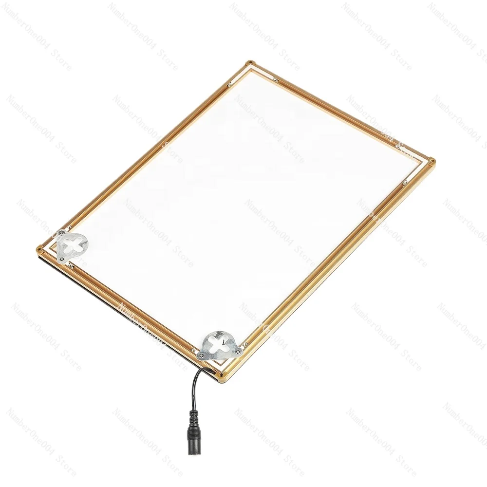 A1 A2 A3 A4 Aluminum Alloy Led Poster Frame With Stand Plastic Wall Poster Frame Advertising Light Boxes In Stock