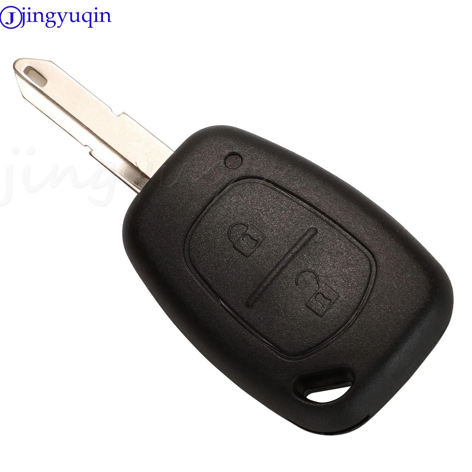 jingyuqin 2 Buttons Car Remote Key 433Mhz ID46 Pcf7946 For Renault Traffic Master Vivaro Movano Kangoo Ne73 VAC102 Blade