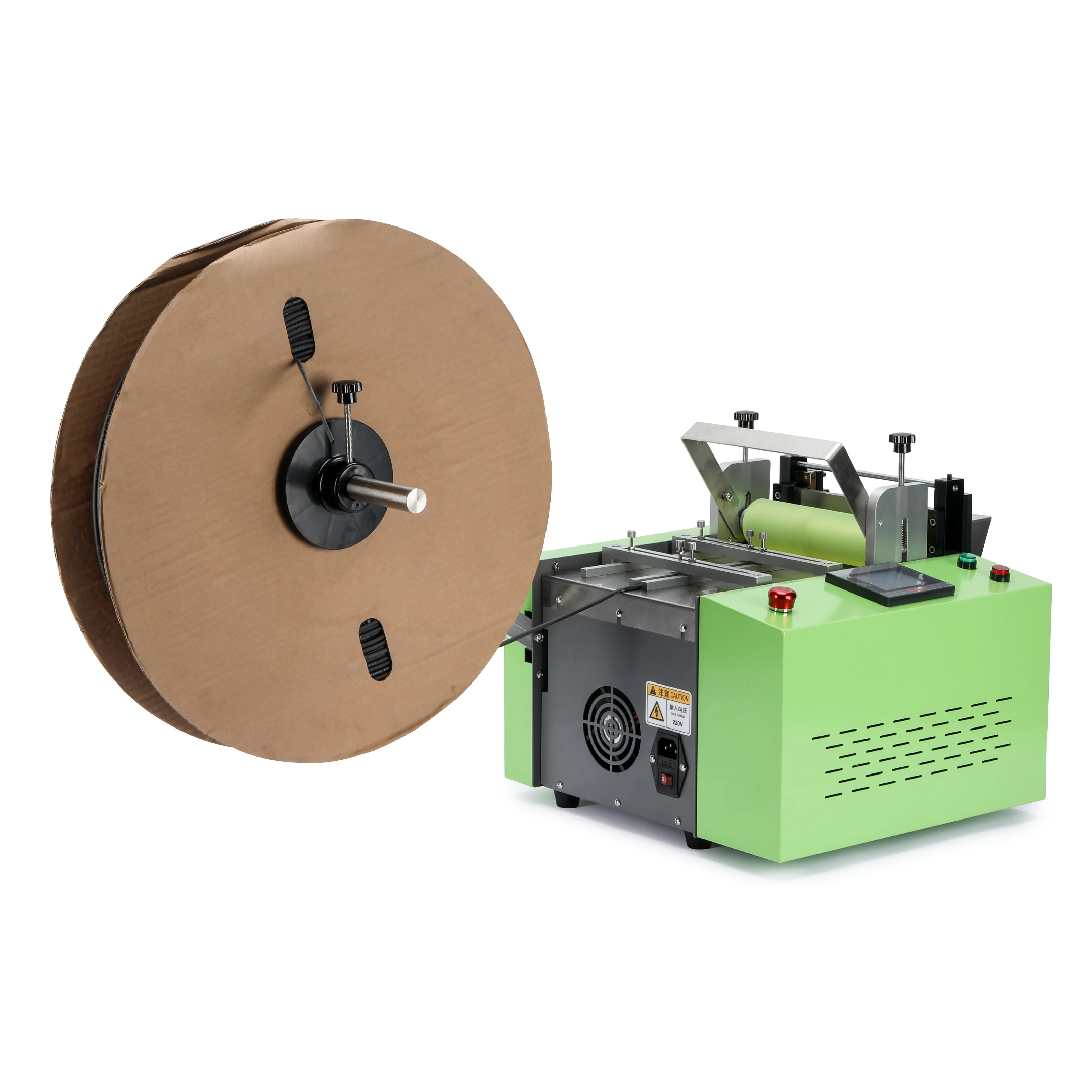 Brand Copper Foil Heat Shrinkable Tube and PVC Tube Cutting Machine/Plastic Tape Cutting Machine/Nickel Strip Cutting Machine