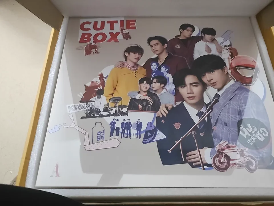CUTIE PIE BOX セットB ZeeNunew Thai drama Cutie pai Zeenunew Box set A and B ver official