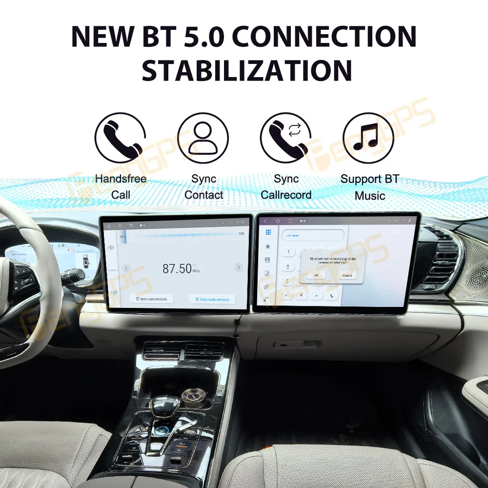 

Carplay 15.6 Inch Car Radio For BYD Han 2020-2025 Android Auto Co Pilot Entertainment Screen GPS Navigation Multimedia Player
