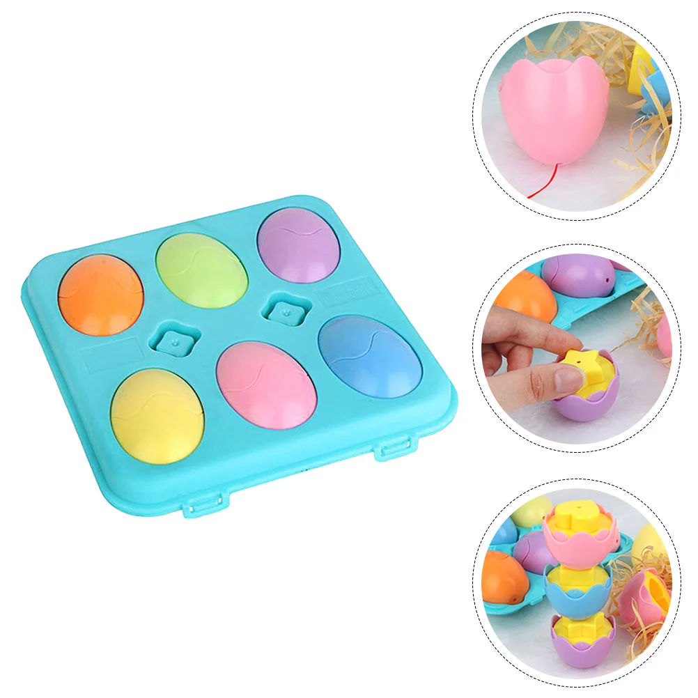 

Egg Toy Puzzle Smart Easter Toys Kids Puzzles Matching Eggs Mazing Educational for