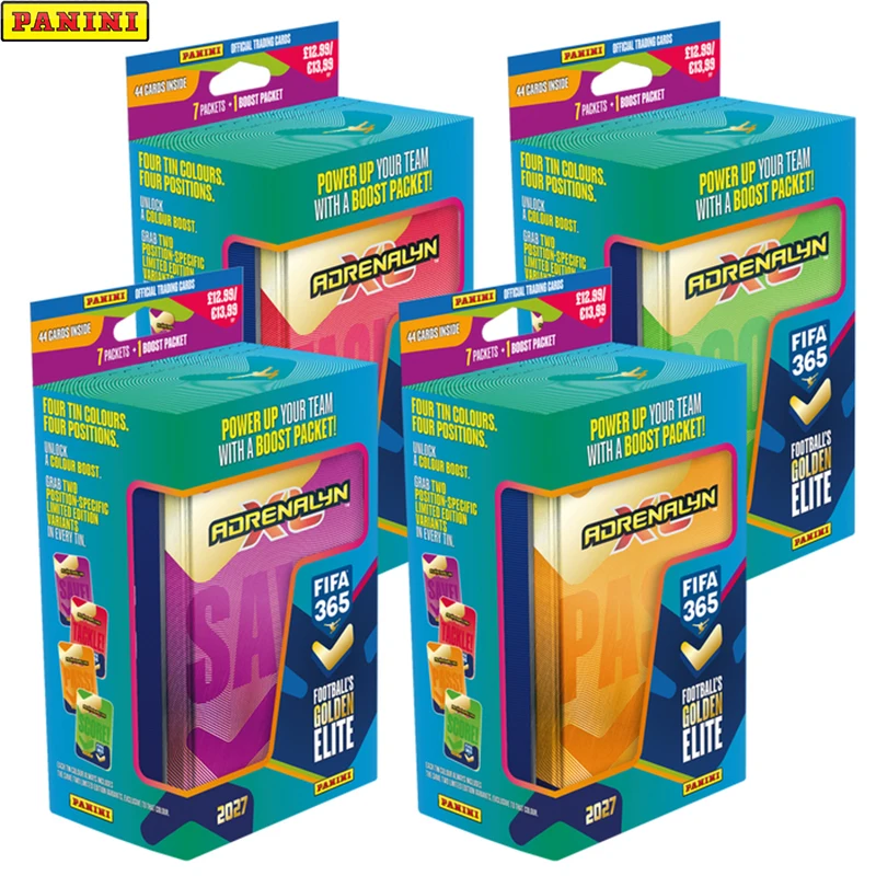 2027 New Panini FIFA 365 Adrenalyn XL 1 RANDOM  Tin Box Bundle Limited Collection Card in Stock