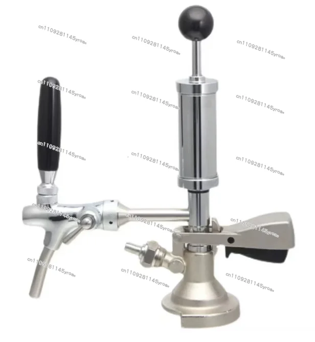 Beer Pump Stainless Steel Reusable Beer Keg Tap Party Pump for Homebrew Equipment Picnic Parties Family Gatherings