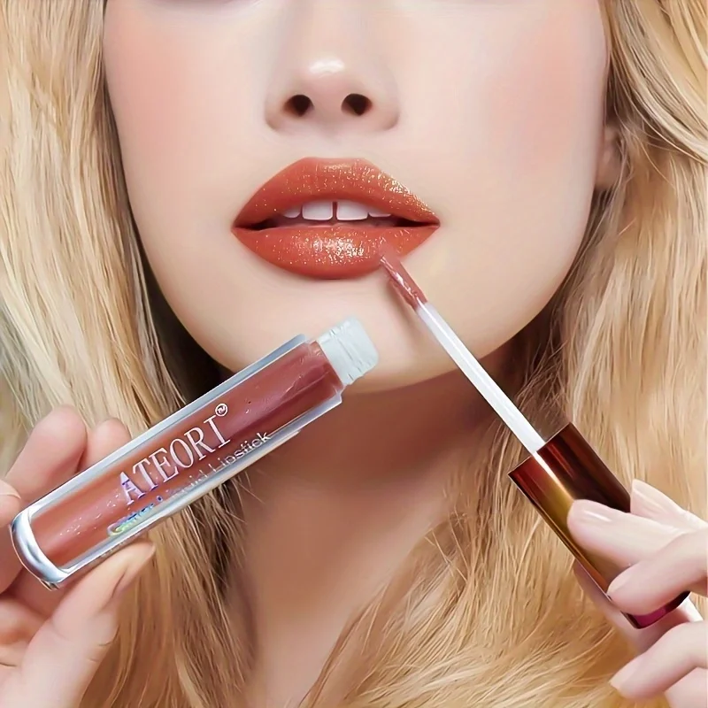 6-Piece Set Of Diamond Lip Gloss Lipstick, With A Sip Of Illusion, Sparkling Pearl, Sparkling Lip Gloss