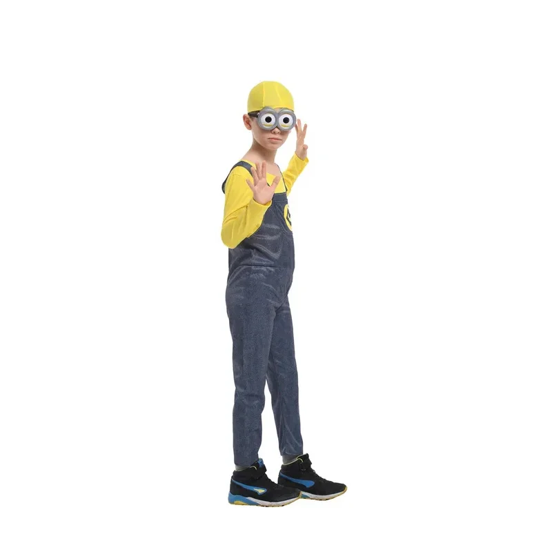 Família Minion Cosplay Costume para Crianças, Macacões para meninos e meninas, família completa, Mascarada, Meu Malvado Favorito, Festa de Carnaval, Vestir