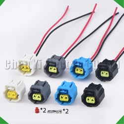 2 Pin Auto IAC connector Water temperature sensor plug For Toyota 1JZ-GTE 2JZ-GTE Mazda Mitsubishi 90980-10735 90980-11061 3