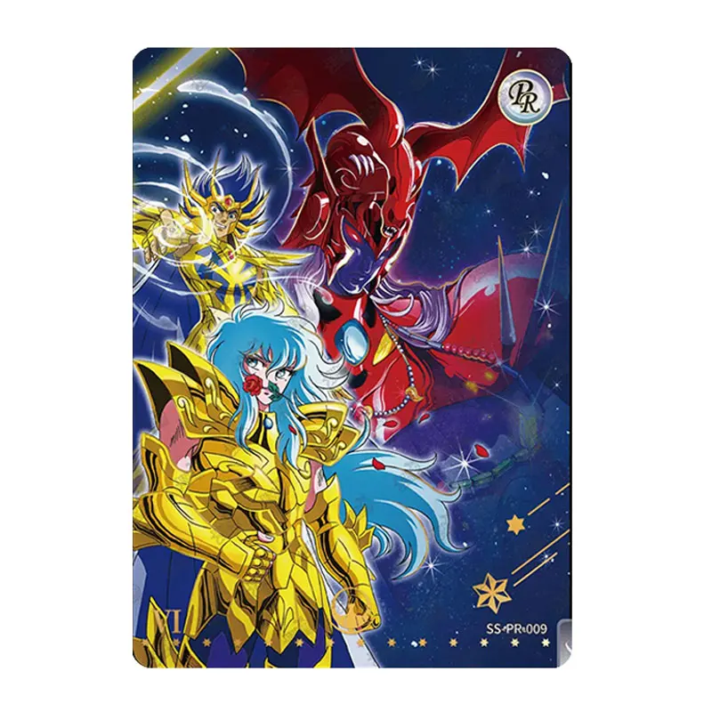 KAYOU Genuine Gold Saint Seiya Activity Card PR(001-015)  Athena Awakening of The Holy Clothes Seiya Anime Rare Collection Card