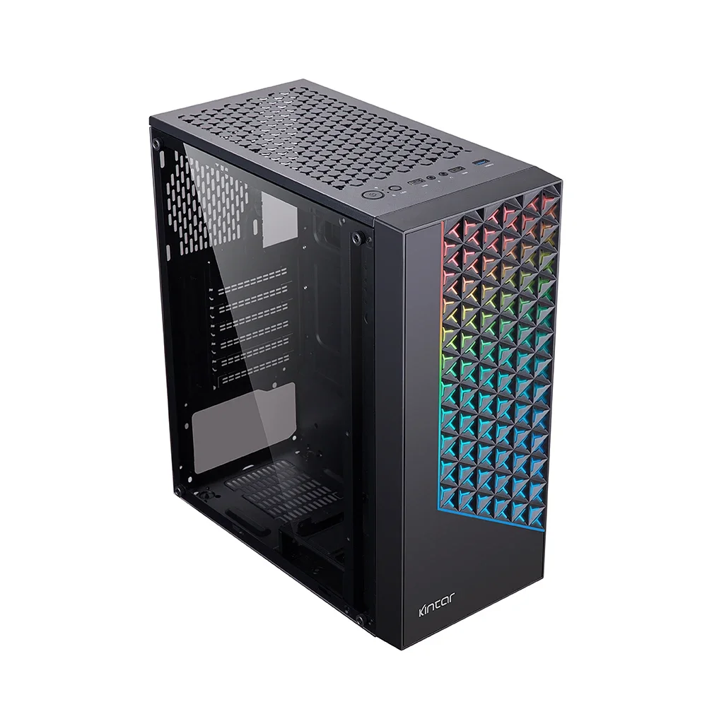 

'New Model Tower Case Case with Tempered Glass Computer Gaming Pc Case