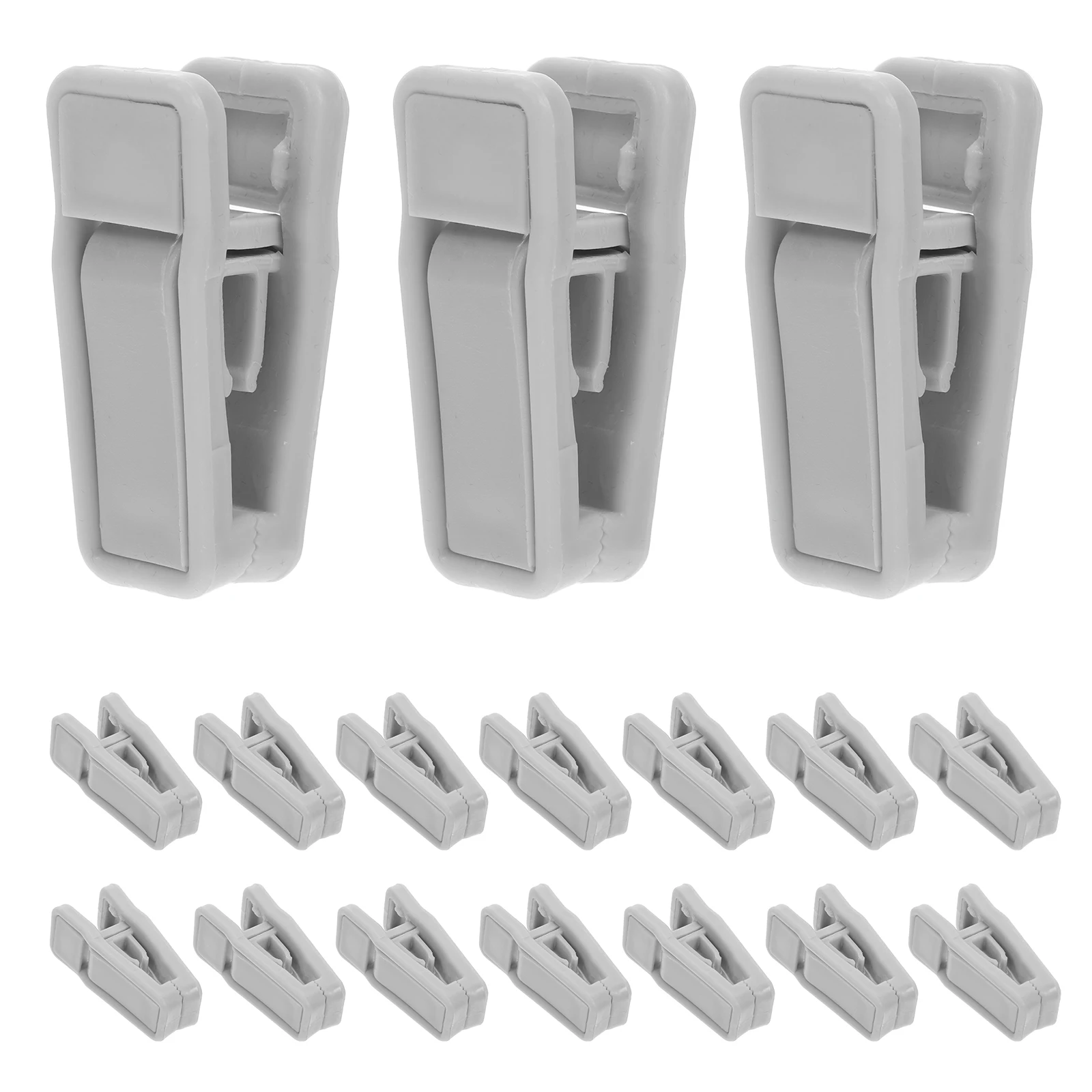 

40pcs Hanger Clips Clothes Rack Accessories Lightweight Nonslip Texture Versatile Home Wardrobe Storage Dry