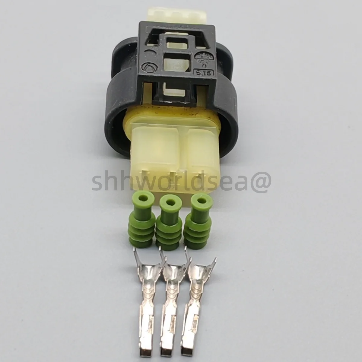 shhworldsea 3P 1.2mm 805-121-522 AC Assembly Electrical Connector Car Electric Wire Socket Auto Waterproof Plug