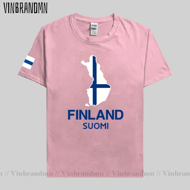 Finland Finnish Finn FIN Helsinki mens t shirt new Tops Short sleeve clothes sweatshirt national team country summer Fashion Tee