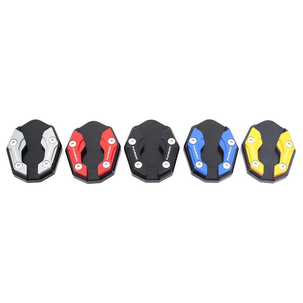 For YAMAHA NMAX155 NMAX125 NMAX 125 155 2020 2021 2022 2024 Motorcycle Plate Kickstand Extension Side Stand Enlarge Accessories