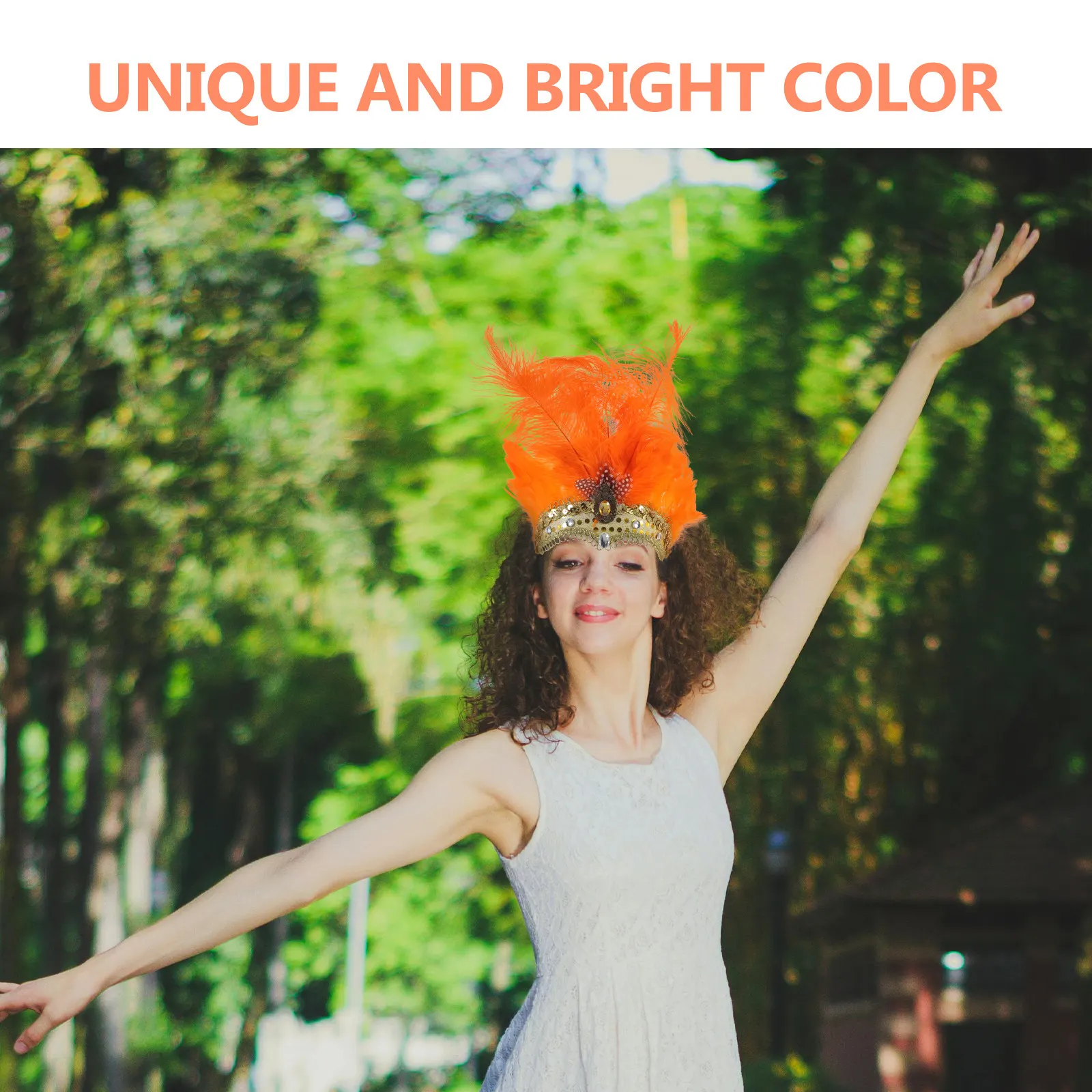 

Headdress Unique Bright Color One Size Fits Most Fashion Party Carnival Cosplay Stage Hair Band Masquerade Halloween