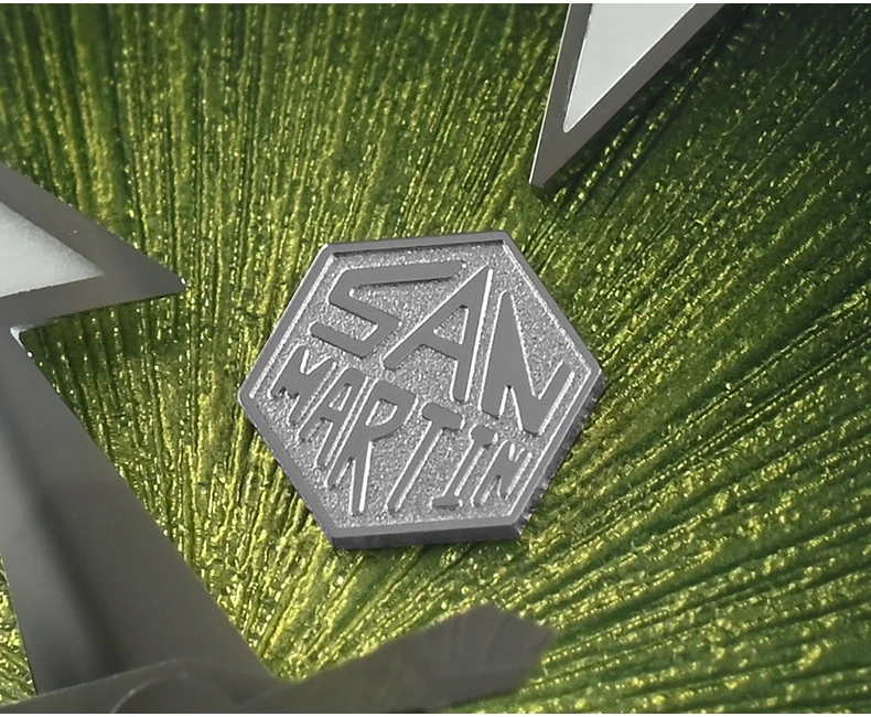 ساعة سان مارتن للرجال غواص ساعة يد ميكانيكية أوتوماتيكية ياقوت 20 بار إطار سيراميك لوم ميوتا 9015 مينا أمة الله