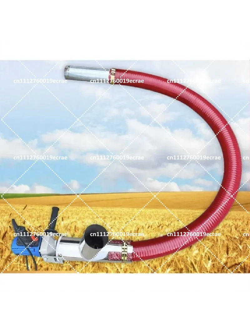 Portable Grain Suction Machine with Flexible Hose Wheat Corn Auger Loader for Farm Use