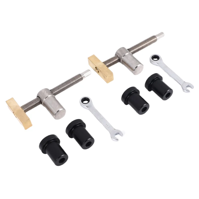 

Woodworking Bench Dog Clamps With Bench Dog Stop Sets, Clip Clamp Fixture Vise Benches Joinery Carpenter Tools-AA70