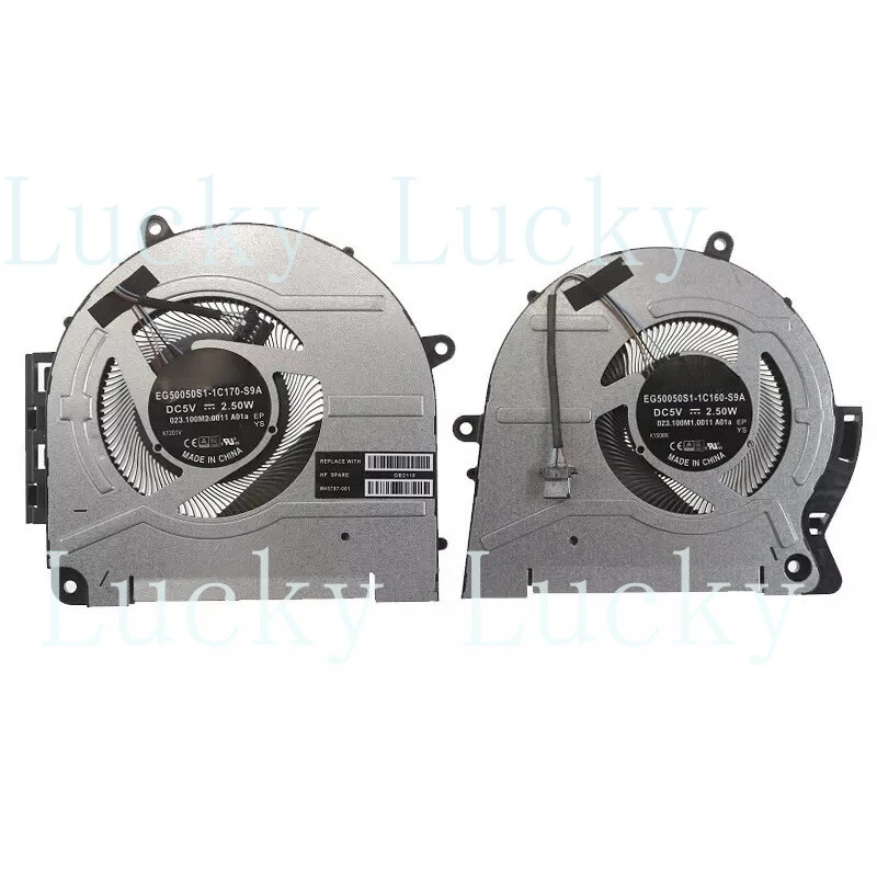 

f New for HP envy 17m-CH 17m-ch0013dx CPU GPU fan TPN-W148 M45786 M45787-001