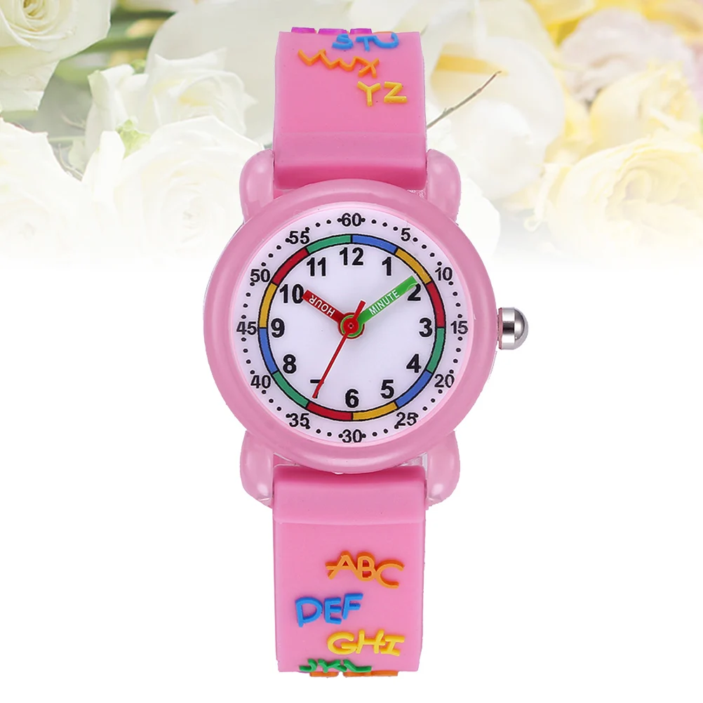 

's Cartoon Watch Часы для 3D водонепроницаемых наручных часов Кварцевые