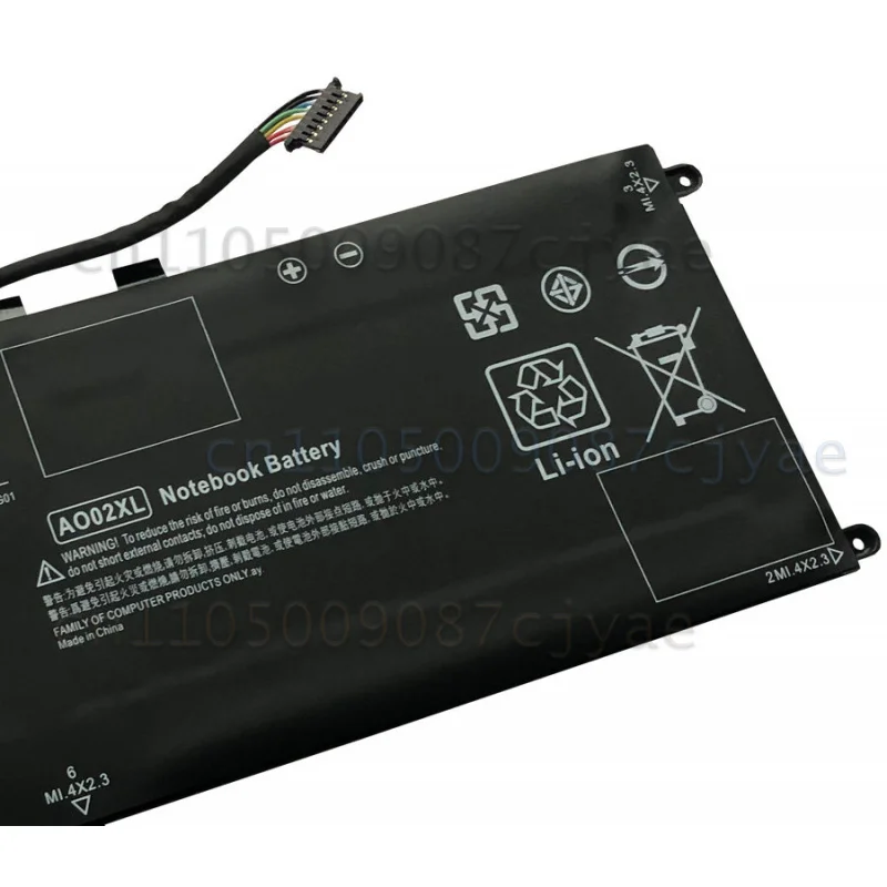 For HP AO02XL 728250-421 728558-005 ElitePad 1000 G2 Replacement Tablet Battery