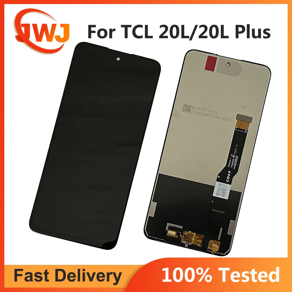 

6.67" Lcd For TCL 20L+ T775H T775B Display Touch Screen Digitizer For TCL 20L 20 Lite T774H T774B With Frame LCD Sensor