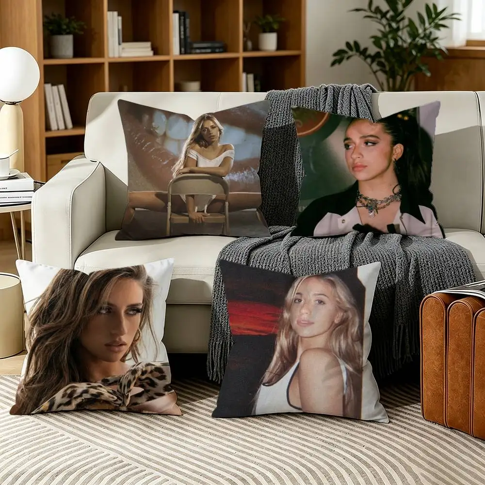 Luxury Singer T-Tate M-McRae Pillow Case Cushion Cover Throw Pillow Case For Car Sofa