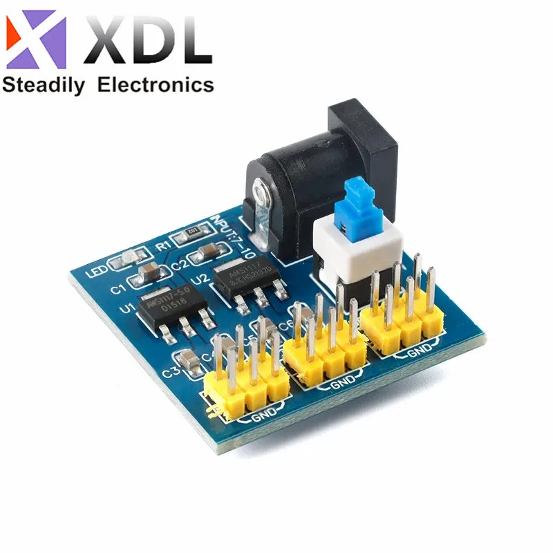 10PCS 3.3V 5V 12V Multi Output Voltage Conversion DC-DC 12V to 3.3V 5V 12V Power Module