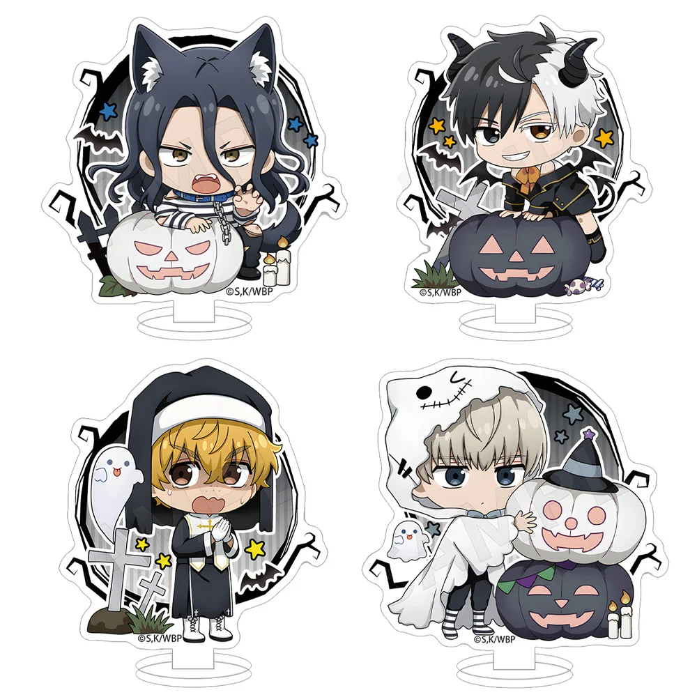 WIND BREAKER Black Halloween Series Mitsuki Kiryu Haruka Sakura Hajime Umemiya Akihiko Nirei mini Acrylic stand desk ornament
