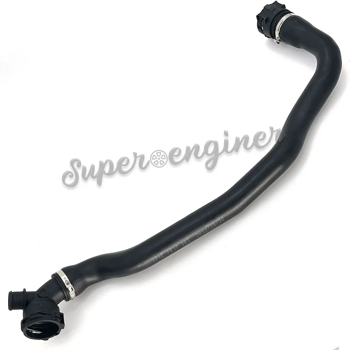 17127617363 Radiator Hose Rubber Hose For BMW 1/2 Series MINI X1 118I 218I