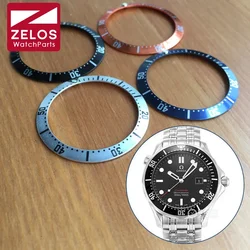 Luminous Aluminum Watch Bezel for Omega Seamaster Automatic 38mm Watch Insert 212.30.41.61.01.001