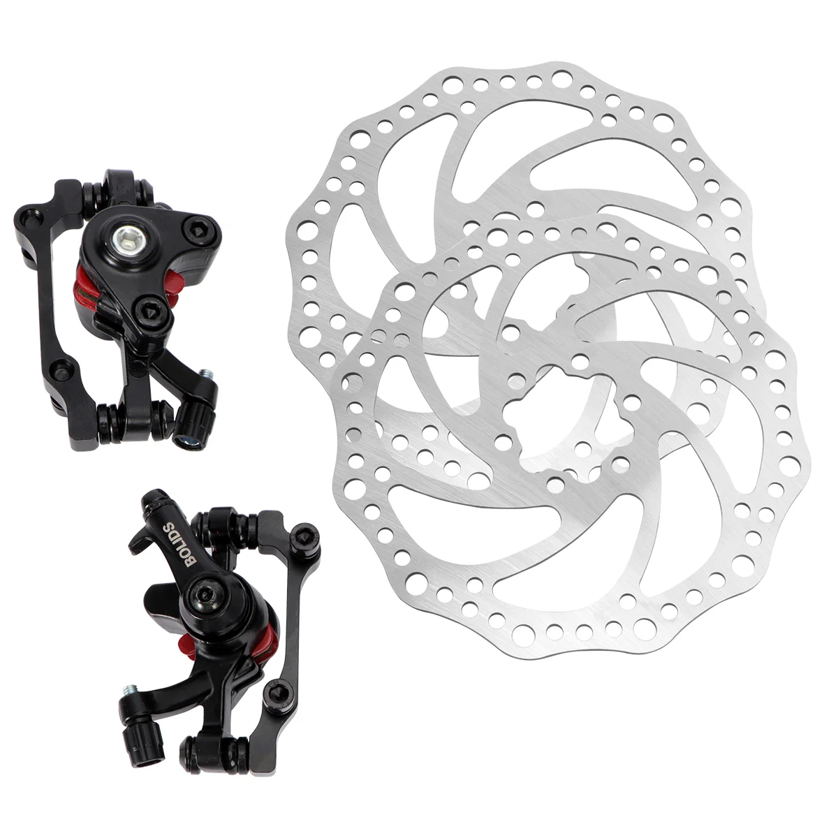 

of Aluminum Mechanical Front Rear Disc Rotor Brakes Complete Bike Disc Brake Kit for Mountain Bikes Cycling